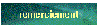 remerciement