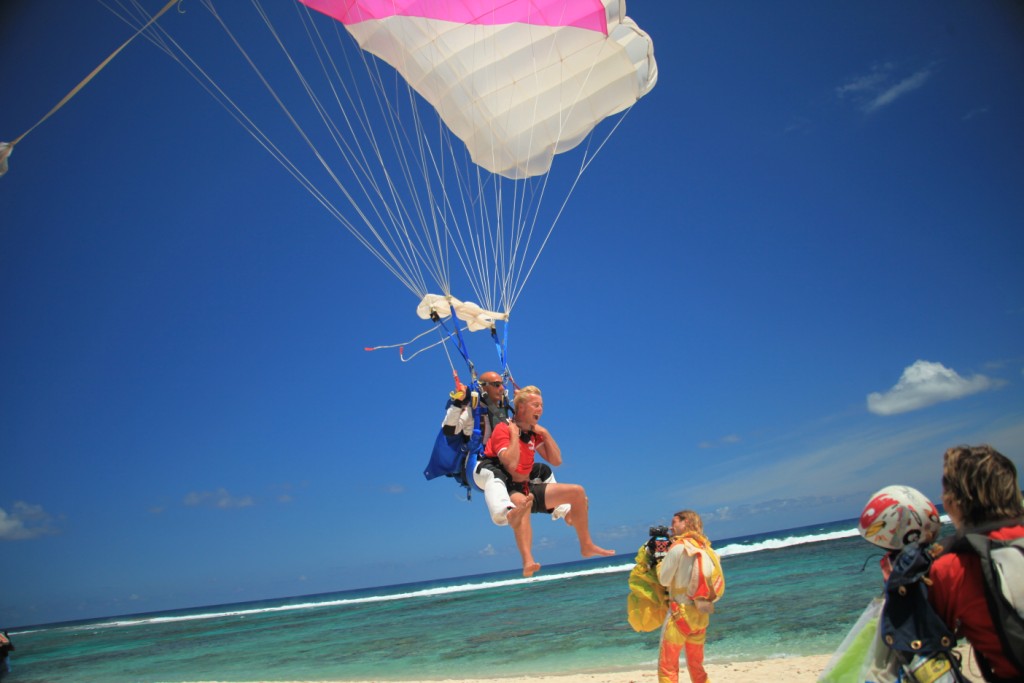 vol libre saint franois guadeloupe parachutisme