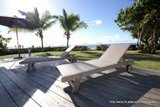 terrasse de la location villa de luxe guadeloupe saint franois