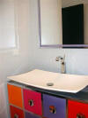 lavabo de la villa du lagon guadeloupe