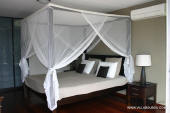 une des 5 chambres de la villa de prestige guadeloupe