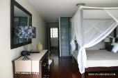 une des 5 chambres de la villa en Guadeloupe